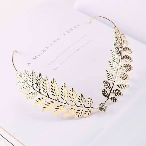 New Pearl Diamond Tassel Back Hold Hair Band For Women Headb