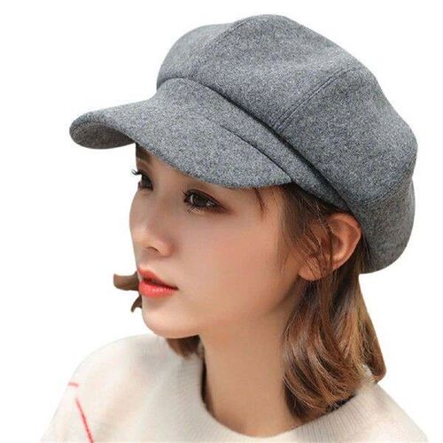 Female Fashion French Beret Cap Fashionable Soft Cotton