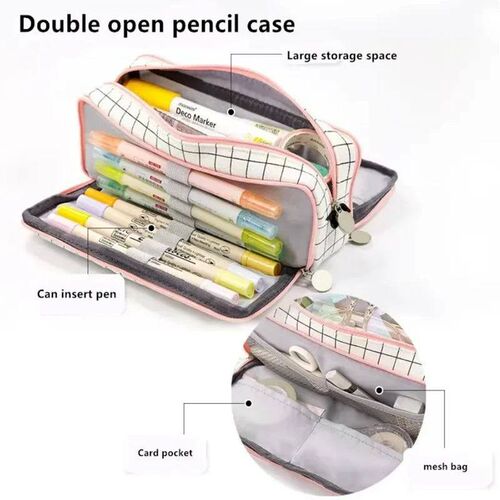 Large Capacity Pencil Case Kawaii Cute Pencil Cases Student