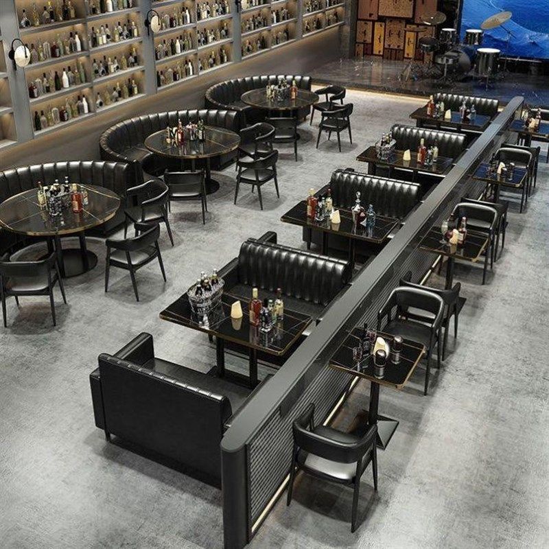 复古工业风酒吧清吧卡座沙发餐厅烧烤火锅店甜品店奶茶店桌椅,住宅家具,岩板餐桌,淘宝优惠券,粉丝福利购,淘宝优惠卷