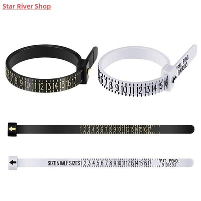 Ring Ruler Measurer Finger Coil Ring Sizing Tool UK Size US