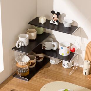 杯架子置物架马克杯子收纳置物架咖啡吧台架子办公桌面纸杯放置架