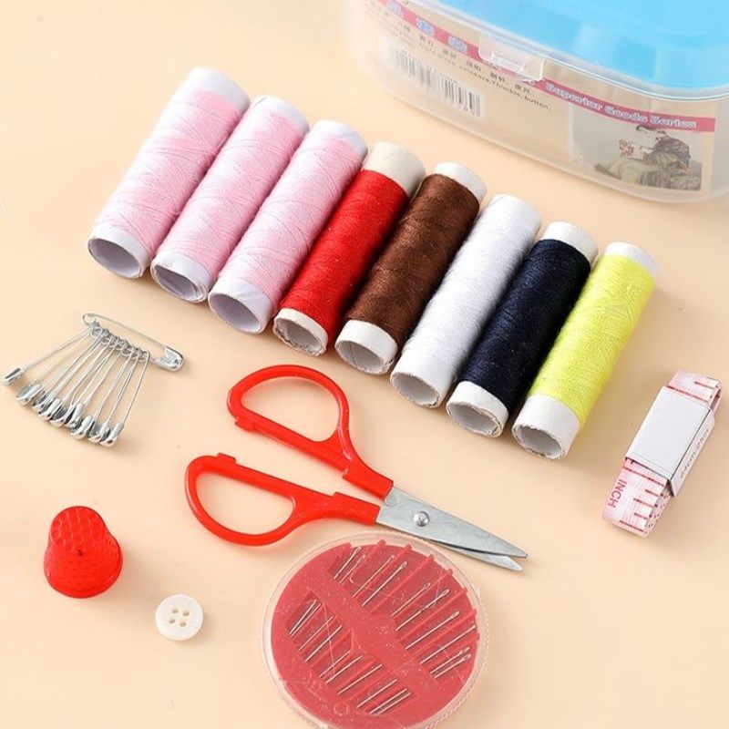 家用针线盒装便携式多功能高档实用针线包缝纫针线手缝小型宿舍,居家布艺,线,淘宝优惠券,粉丝福利购,淘宝优惠卷