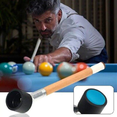 Billiards Chalk Holder Pocket 2 In 1 Billiard Cue Scuffer