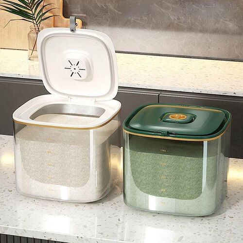 Rice Holder Bin Rice Bin Dispenser Reusable Airtight Cereal