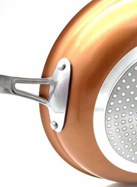 8/10/12 Inch non-stick Skillet Copper Frying Pan With Cerami