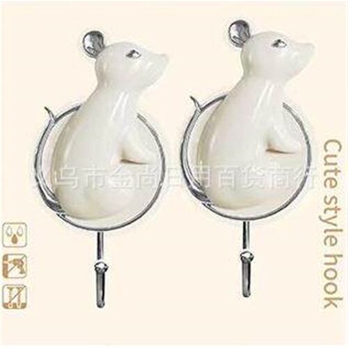 Cute Animal Strong Adhesive Wall Hook Suction Cup Traceless