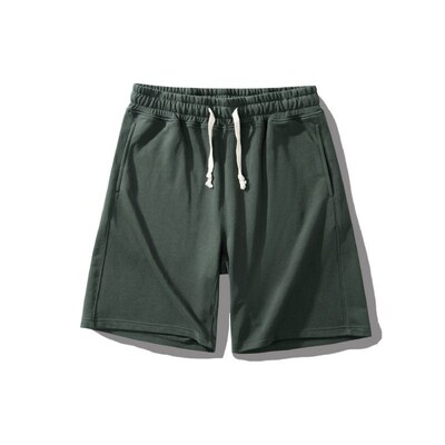 Okonkwo 300g Basic Short Sweatpants Loose Five-point Mid-tro