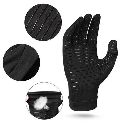 Copper Arthritis Compression Gloves for Women Men, Hand Pain