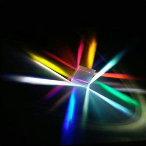 Prism Six-Sided Bright Light Combine Cube Prism Stained Glas
