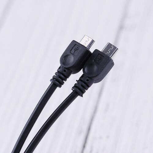 2pcs 3.5mm stereo Male to  micro USB male Car AUX Out Cable