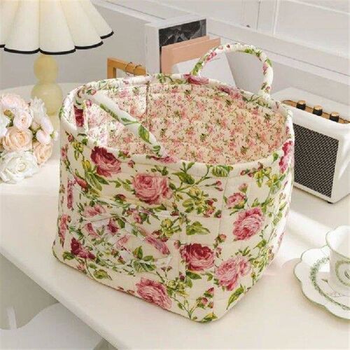 Versatile Handmade Polyester Storage Baskets for Decoration