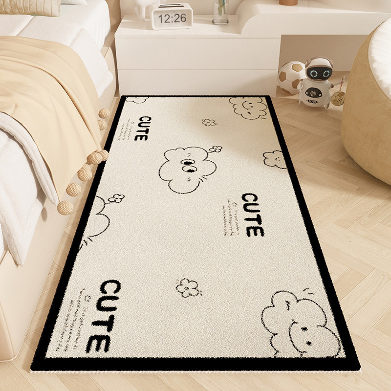 卡通可爱儿童房床边毯床前卧室地毯床下地垫加厚过道防滑垫子,居家布艺,地毯,淘宝优惠券,粉丝福利购,淘宝优惠卷