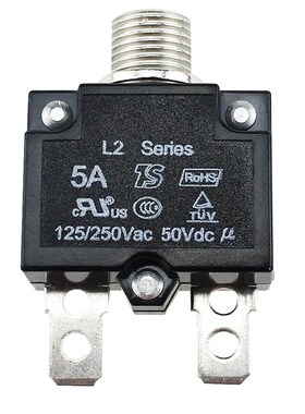 5A/10A/15A/20A/30AMP Push Button Thermal Circuit Breaker Pa
