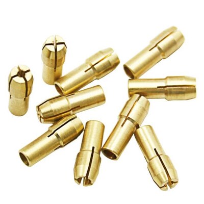 Electric Grinding Accessories Mini Drill Brass Collet Chuck