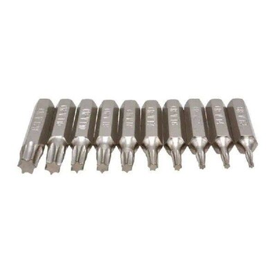 10PCS for CR-V Torx Screwdriver Bits Set T3 T4 T5 T6 T7 T8