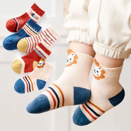 Baby Socks Autumn and Winter Mid-tube Pure Mens Winter Fema