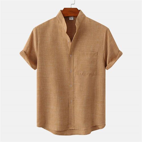 2025 Mens Wish Hot Selling Short Sleeve Solid lor tton And