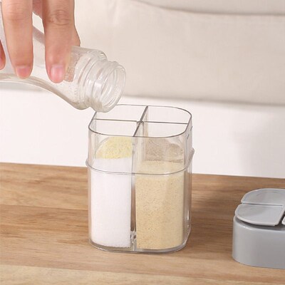 Four-compartment Kitchen Condiment Bottle Carton Japanese St