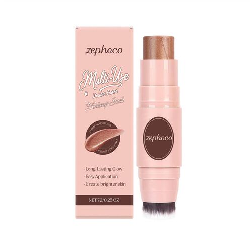 Zephoco Multi-Use Dual-Ended Makeup Stick - Versatile, Long-