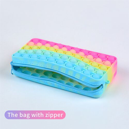 Large Pops Pencil Case Simples Sensory Push Bubble Stationer