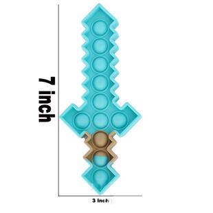 New Sword Pop Fidget Toys It Push Bubble Puzzle Simple Dimpl