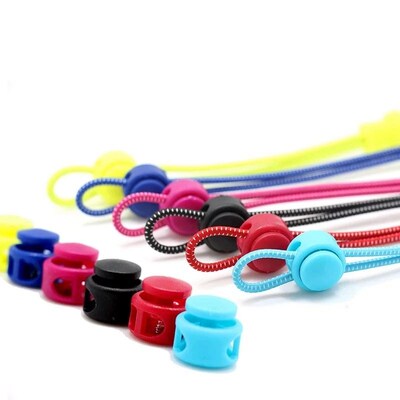 1Pair No Tie Shoe laces Quick Locks Shoelaces Without ties E