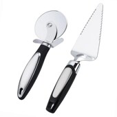 Cake Steel Shovel Serrated Server 1Pc Edge Stainless