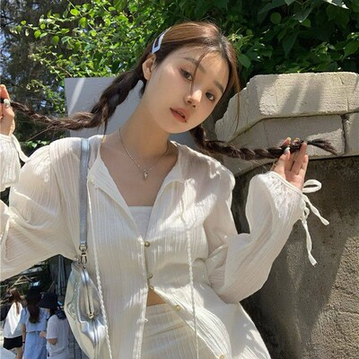 Fashion Suits Female Long Sleeve With Sunscreen Shi