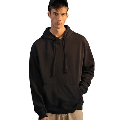 380g Pure tton Round Neck Advertising Shirt Large Size Jacke