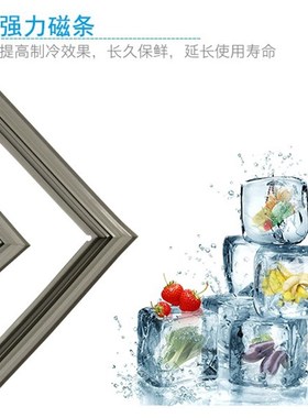 适用于容声BD/BC-83 205C/J冰柜卧柜门封条磁性密封条密封圈胶条