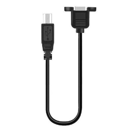 USB-B Type B Male to Female Right Angle Extension Data