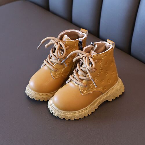 Girls Boots Autumn Winter Plush Children Boots Boys Girls Sh