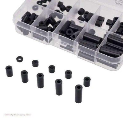 100Pcs Nylon Flat Washer Assortment Set Washers Sealing