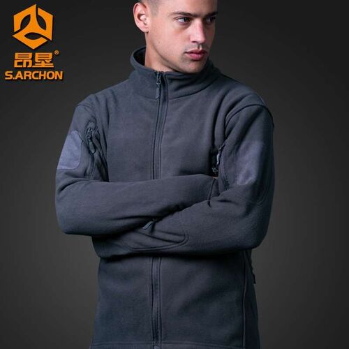 Ang Ken Winter Outdoor Fleece Clothes Mens Warm Thickened D