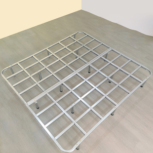 防潮镀锌管床架子排骨架床架可折叠人床1 5米床板支撑架龙骨架