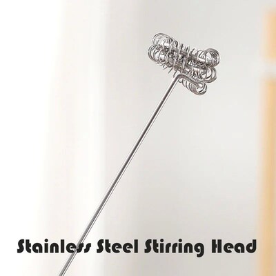 Milk Frother Handheld Cappuccino Maker Coffee Foamer Egg Bea