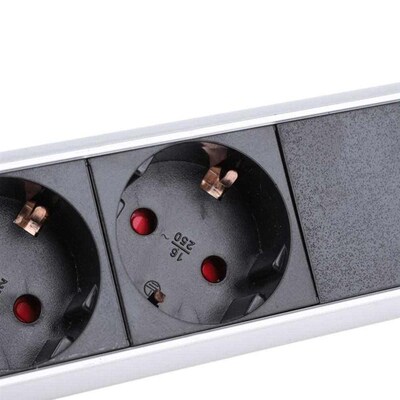 Electrical Socket Power Outlet Kitchen Worktop Desk Pull Up