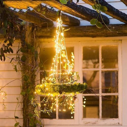 10M 20M Solar LED Garden Light New Year Christmas Decoration