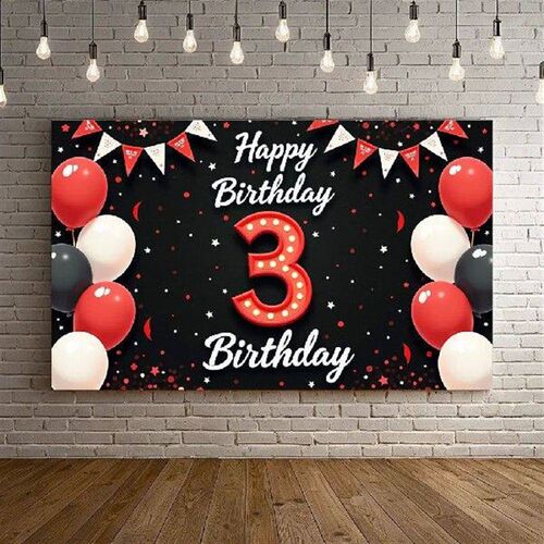 Easy To Hang Celebration Banner  Banner Party Backdrop For
