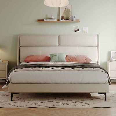 Nordic Tenology Cloth Bed Double Bed 1.8 m 1.5 m Small Apart