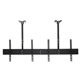 通用拼接屏电视吊架多屏显示器伸缩调节悬吊式天花板支架奶茶商店