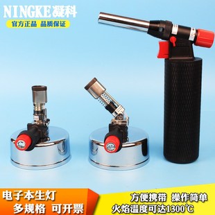 凝科实验室用200D电子本生灯点火本生灯台式垂直斜焰火手持本生灯