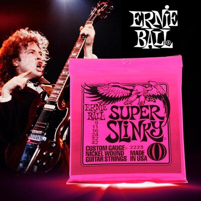 Ernie Ball Cobalt Slinky Electric Guitar Strings Nickel Woun