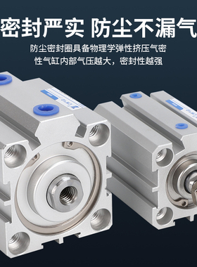 SD薄型气缸20//32///3//100X5X10X20X30-S带磁小型气动
