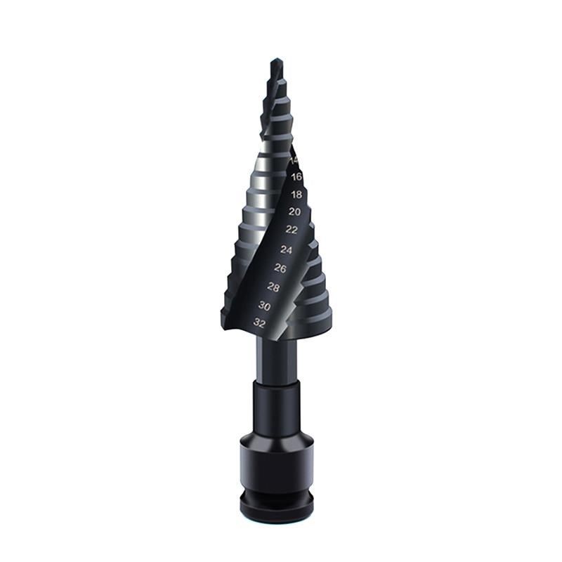 德国精工宝塔钻头电动扳手钻头铝模板扩孔木工开孔器塔型阶梯钻头,工业油品/胶粘/化学/实验室用品,深孔板,淘宝优惠券,粉丝福利购,淘宝优惠卷