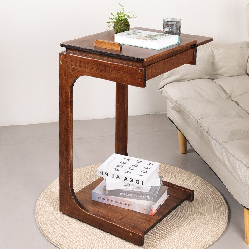 可移动边桌楠竹沙发边几移动C形桌茶几懒人小桌子客厅卧室家用,住宅家具,床边桌,淘宝优惠券,粉丝福利购,淘宝优惠卷