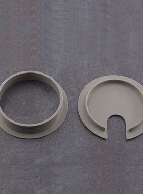 lmp蓝普穿线孔盖线盒77mm办公桌书桌电脑桌装饰盖圆形桌面线孔盖