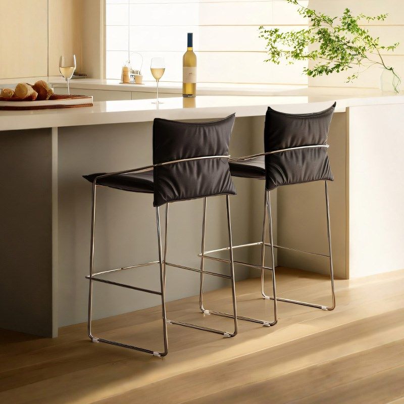 超菲复古吧台椅设计师意式极简家用岛台靠背高椅前台收银高脚,住宅家具,家用高脚椅,淘宝优惠券,粉丝福利购,淘宝优惠卷