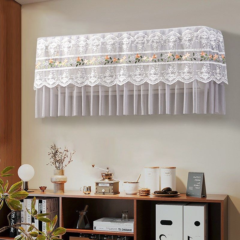 空调防尘罩202新款挂机挂式开机不取通用挡风帘罩衣1.5匹通用